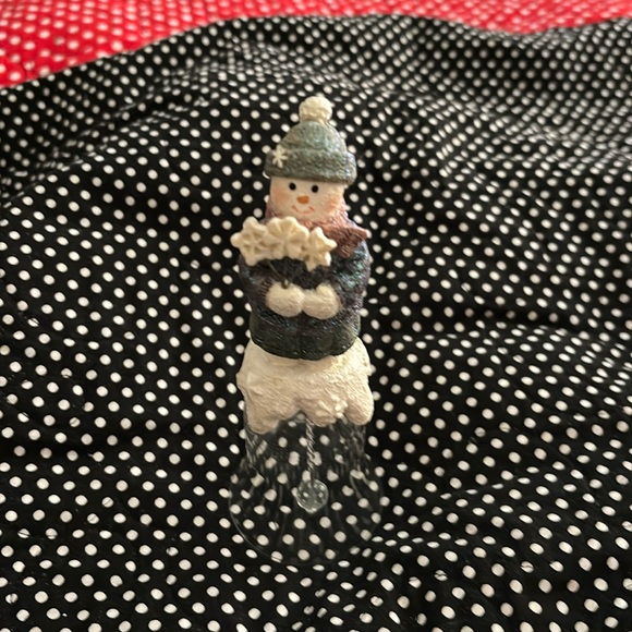 New! Frosty Folks. Snowman bell! - Picture 1 of 11